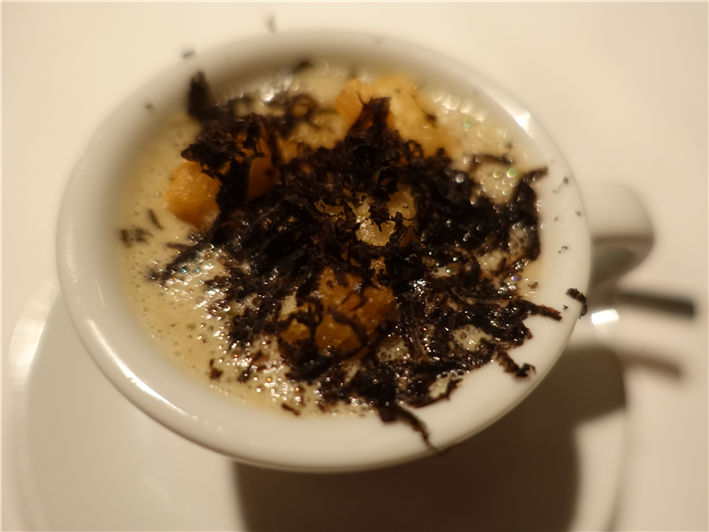 summer truffle soup